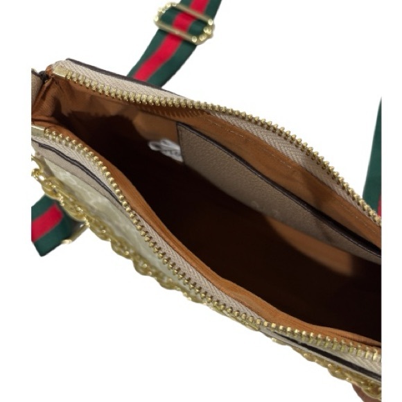 Beige Cross Body Bag - Picture 3 of 3